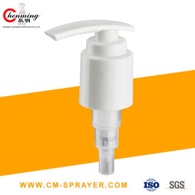 Good price 28-400 مضخة موزع غسول بلاستيكي من الفضة PP فوهة طويلة مع مفتاح مشبك أنبوب تراجع الانترنت