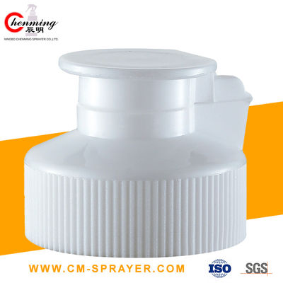 Good price 38-400 24/410 قبعات بيضاء فليب علوية مقاومة للطفل 24 مم 38 مم تنورة مضلعة دائرية معلقة الانترنت